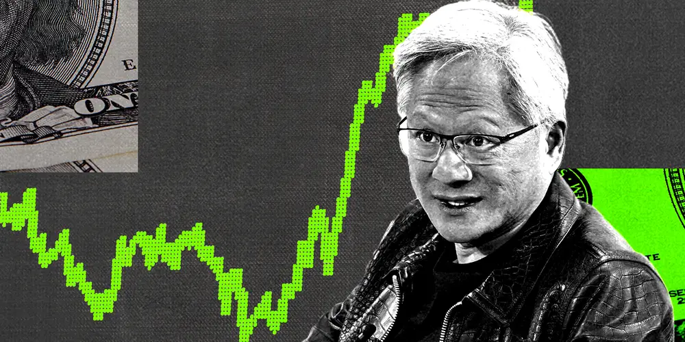 Nvidia Surpasses Apple to Become World's 2nd-Most-Valuable Company