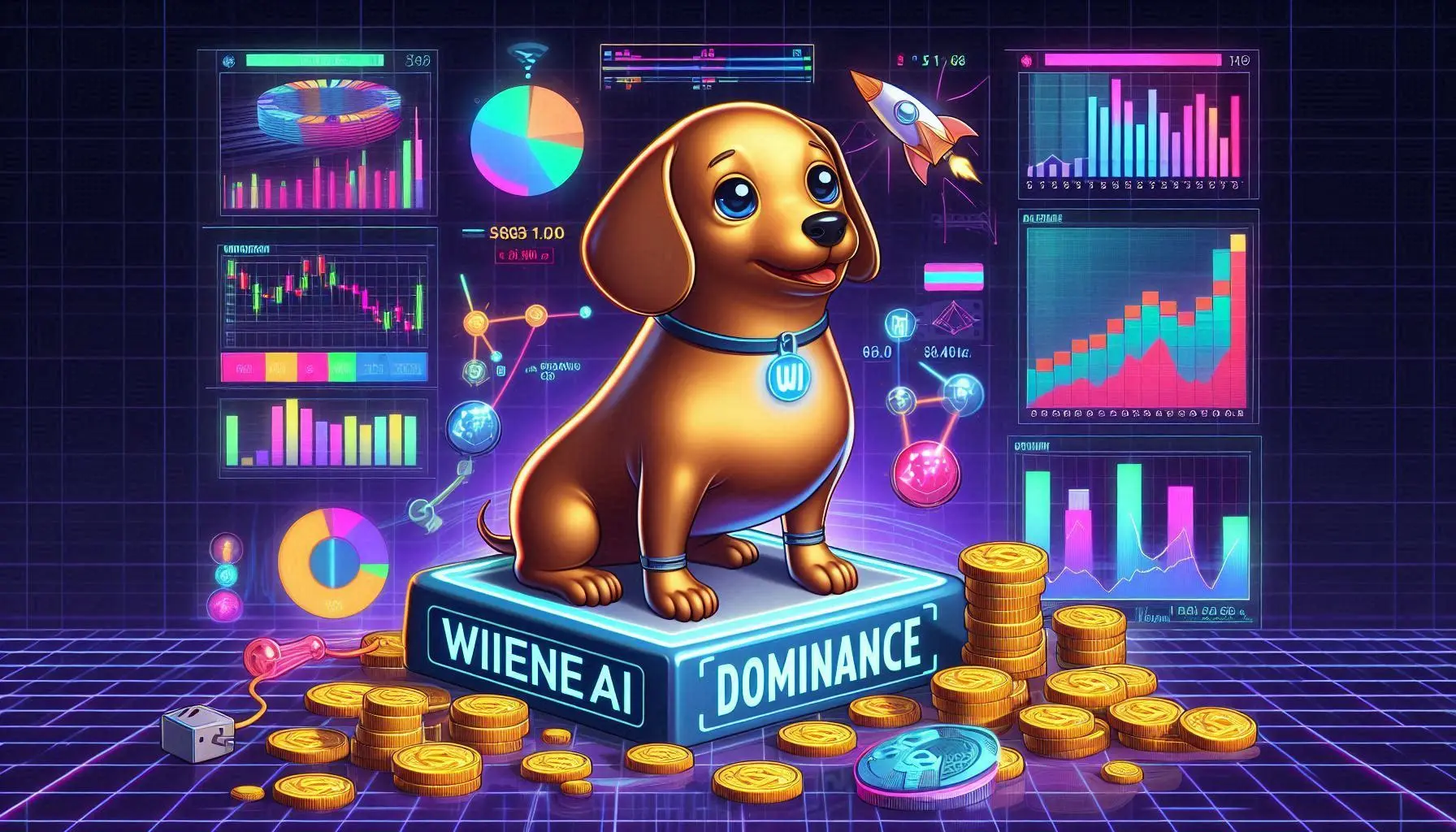 WienerAI's Rise in the AI Meme Coin Market