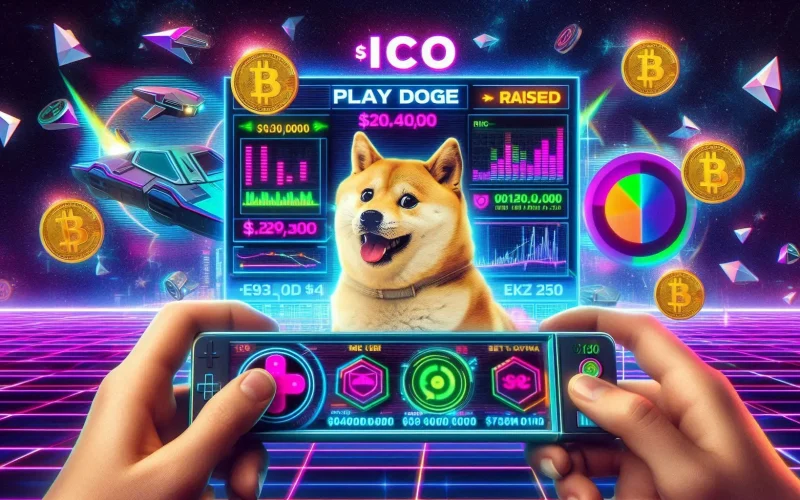 PlayDoge ($PLAY) Raises $4.3M in ICO, Merging Meme Coins with 90s Gaming