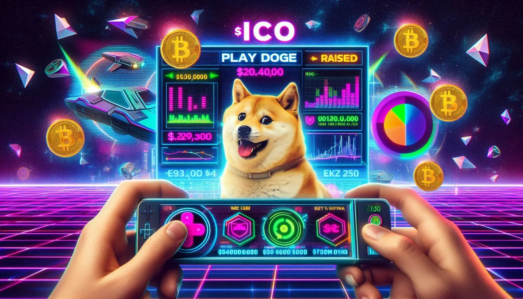 PlayDoge ($PLAY) Raises $4.3M in ICO, Merging Meme Coins with 90s Gaming