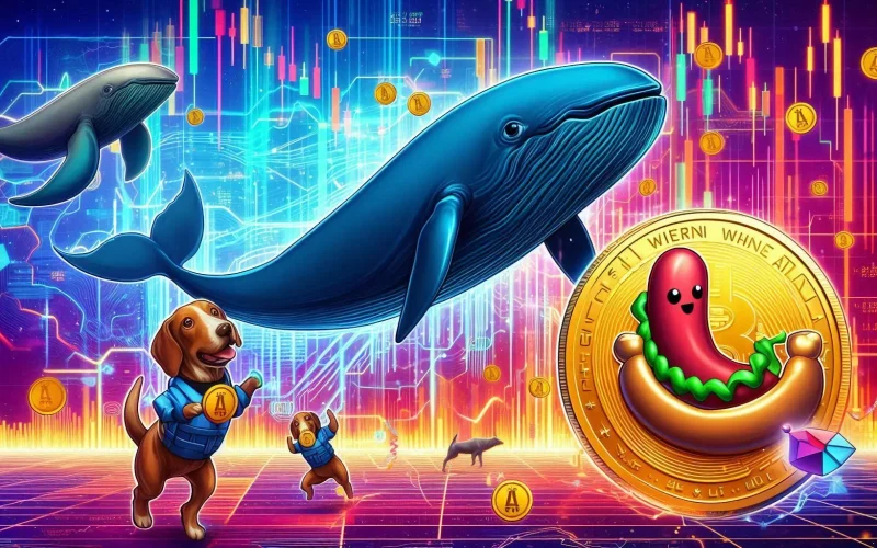 Solana Whales Shift $500M in SOL; Wiener AI Meme Coin Gains Momentum