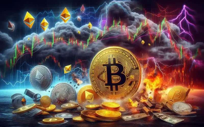 Bitcoin hits one-month low as altcoin sell-off triggers $455 million crypto