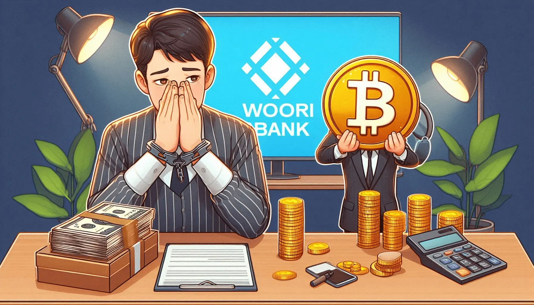 South Korean Bank Employee ‘Stole $7.3M’ to Spend on Crypto