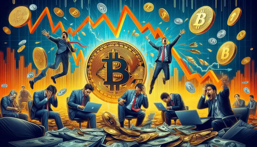 Over $420 Million in Longs Liquidated in 24 Hours as Bitcoin Dips