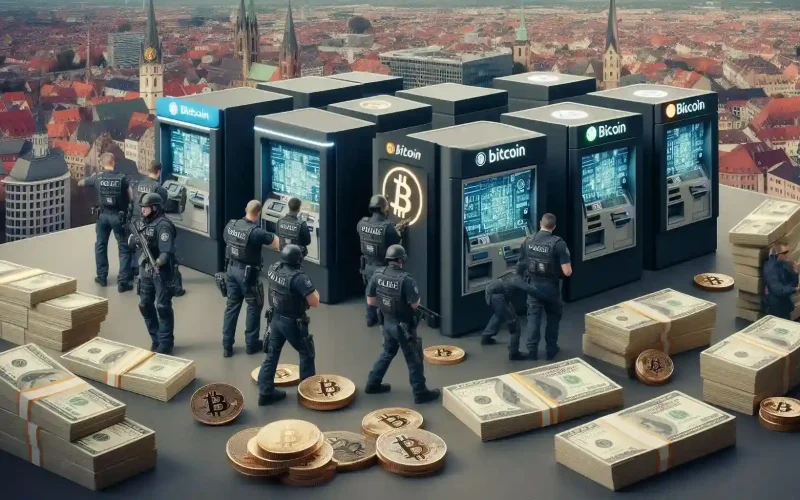 Germany seizes $28 million in raid on unlicensed crypto ATMs