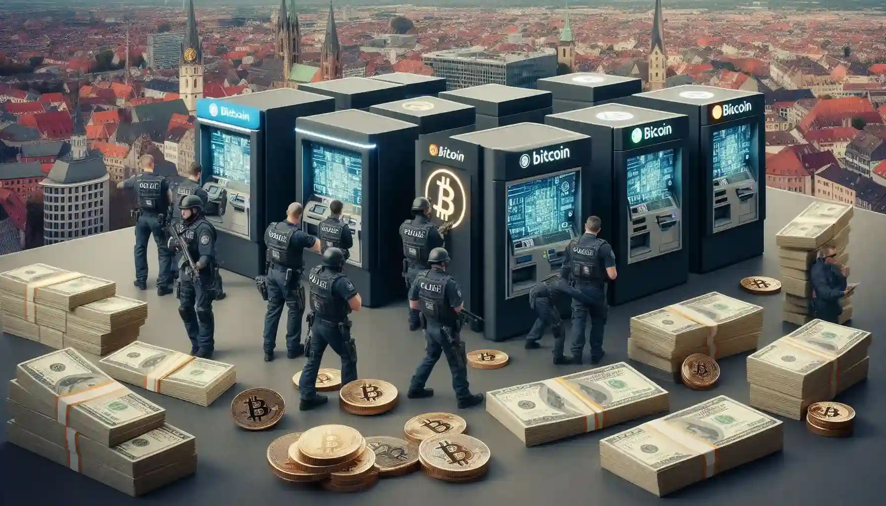 Germany seizes $28 million in raid on unlicensed crypto ATMs