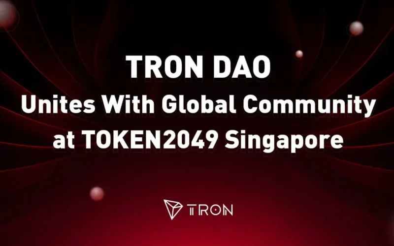 TRON DAO Unites With Global Community at TOKEN2049 Singapore