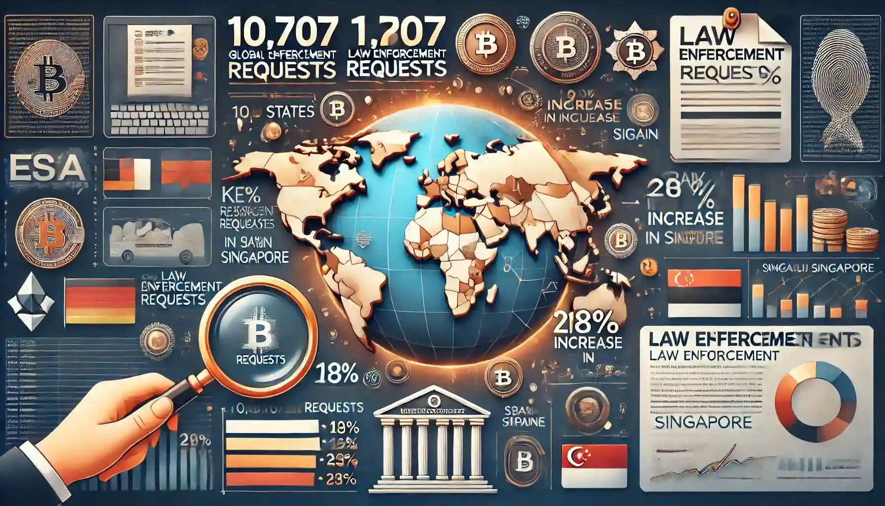 Coinbase reveals 18% YoY drop in law enforcement requests