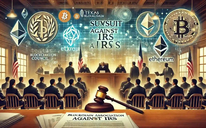 Blockchain Association Sues IRS Over New Crypto Regulations