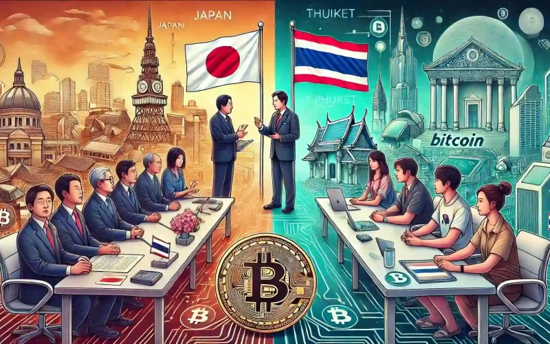 Japan holds back as Thailand charges ahead in Bitcoin adoption