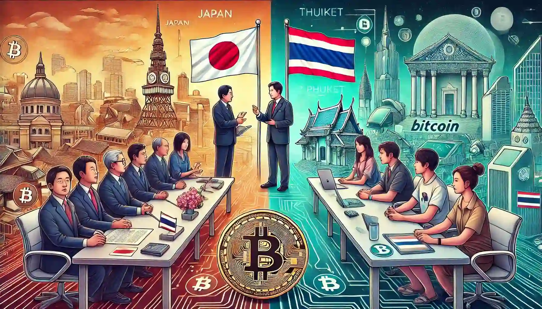 Japan holds back as Thailand charges ahead in Bitcoin adoption